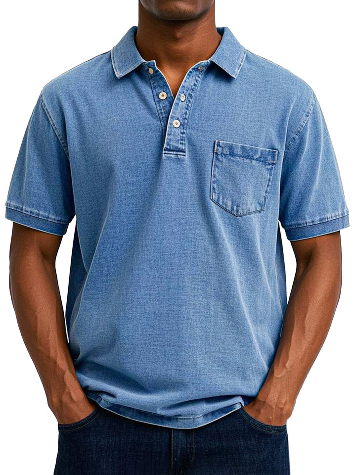 Oscar™ | Vintage casual polo shirt for men