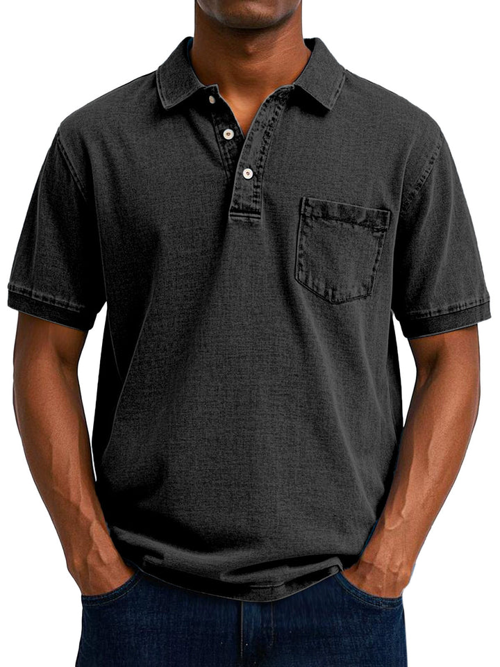 Oscar™ | Vintage casual polo shirt for men