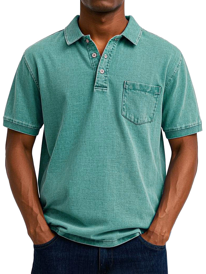 Oscar™ | Vintage casual polo shirt for men