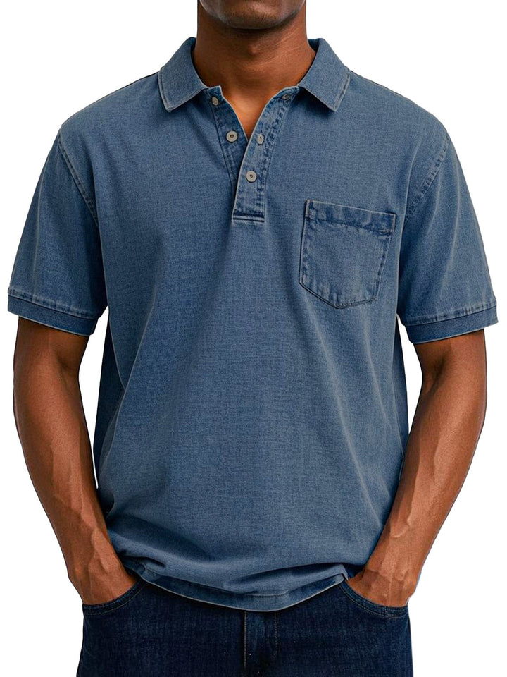 Oscar™ | Vintage casual polo shirt for men