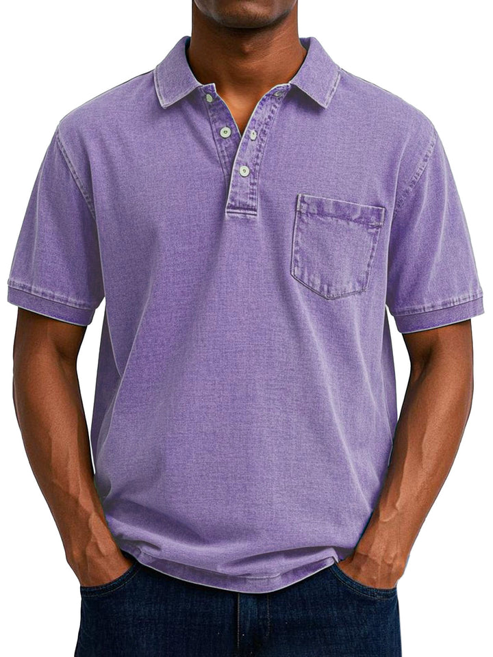Oscar™ | Vintage casual polo shirt for men