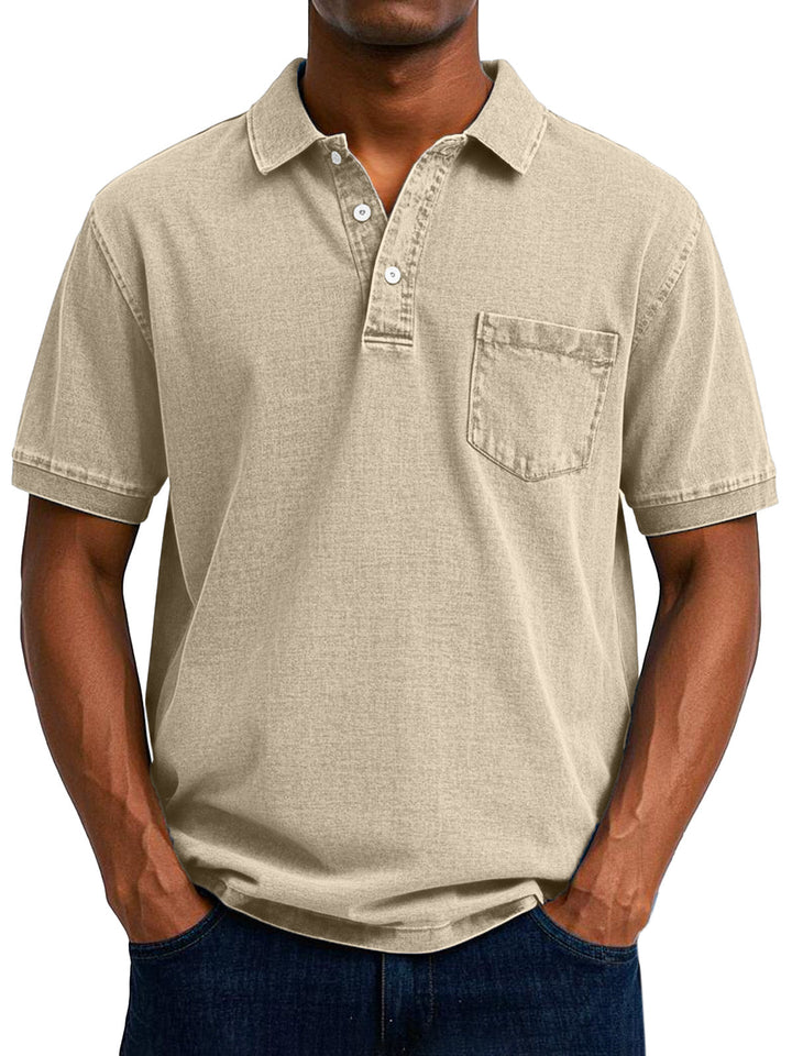 Oscar™ | Vintage casual polo shirt for men