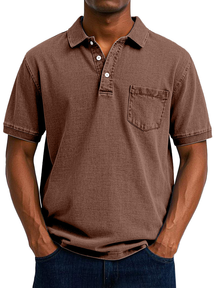 Oscar™ | Vintage casual polo shirt for men