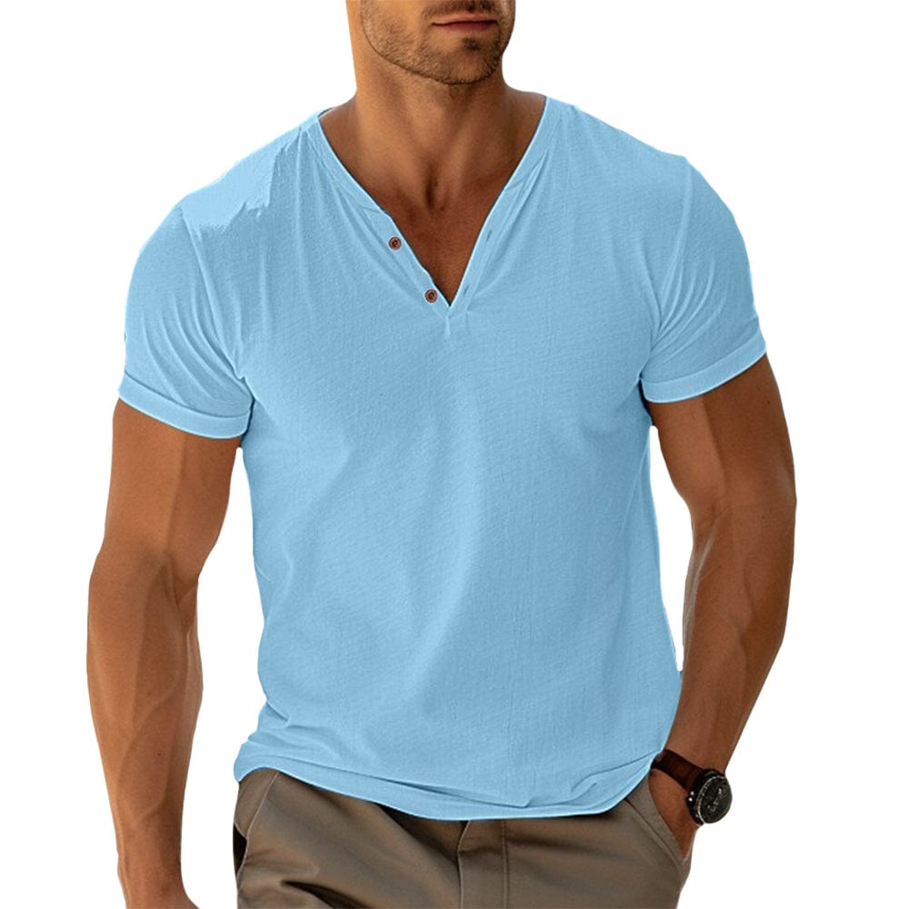 Lucas™ - Comfortable shirt with V-neck