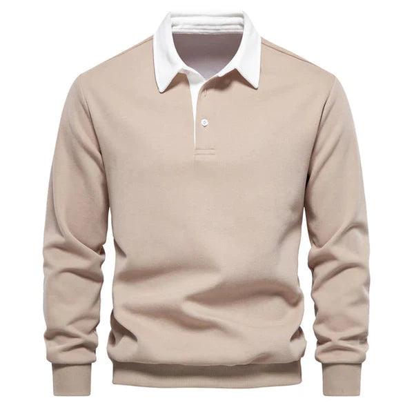 Lucas™ - Chic Polo Sweater