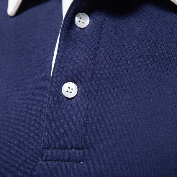 Lucas™ - Chic Polo Sweater
