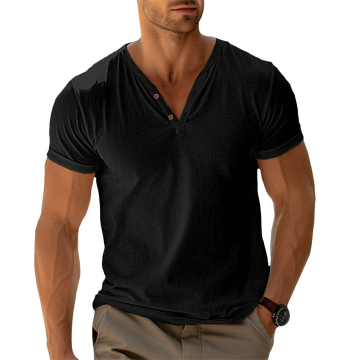 Lucas™ - Comfortable shirt with V-neck