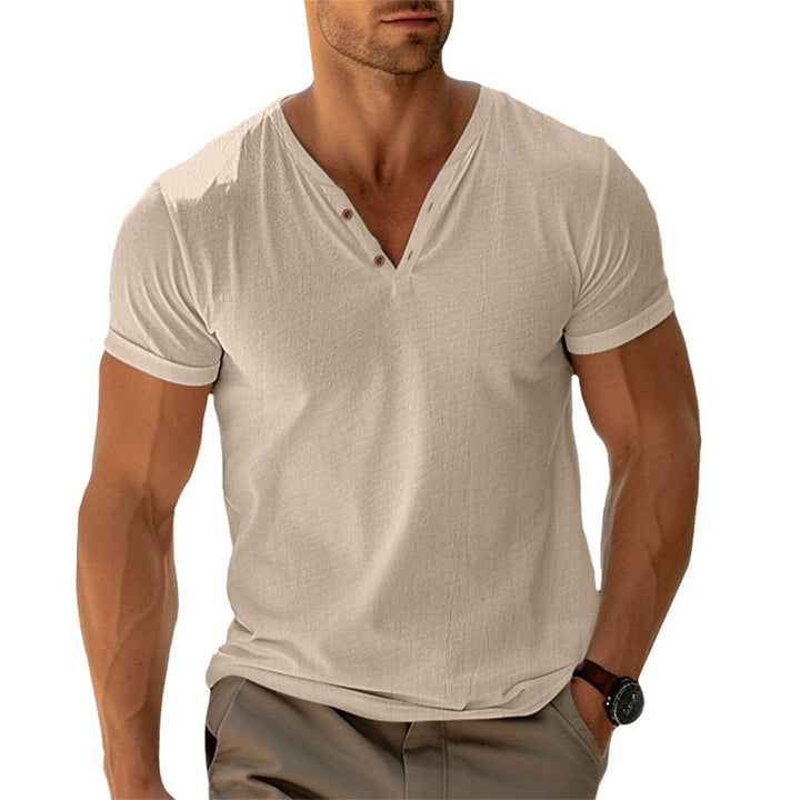 Lucas™ - Comfortable shirt with V-neck