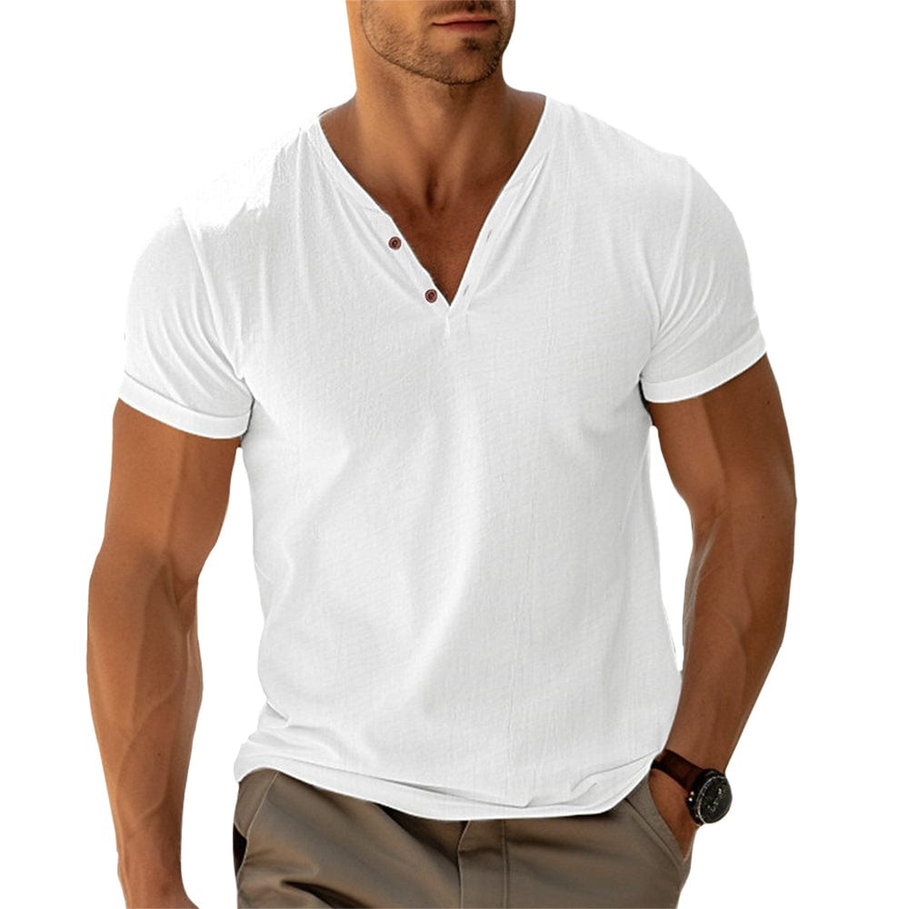 Lucas™ - Comfortable shirt with V-neck