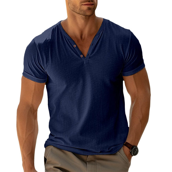 Lucas™ - Comfortable shirt with V-neck