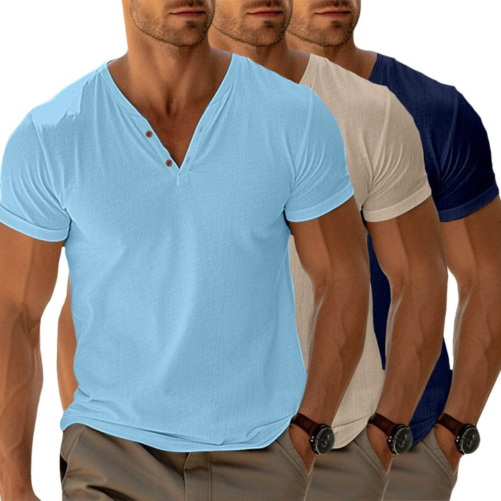 Lucas™ - Comfortable shirt with V-neck