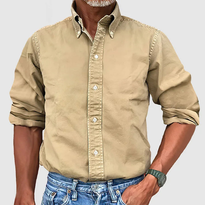 Sjors | Classic long-sleeved shirt