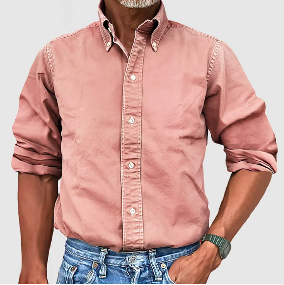 Sjors | Classic long-sleeved shirt