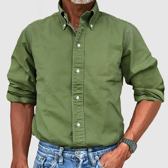 Sjors | Classic long-sleeved shirt