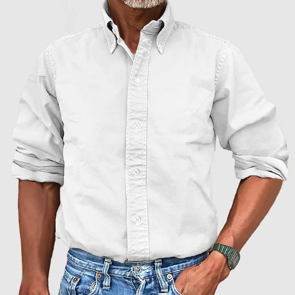 Sjors | Classic long-sleeved shirt
