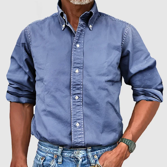Sjors | Classic long-sleeved shirt