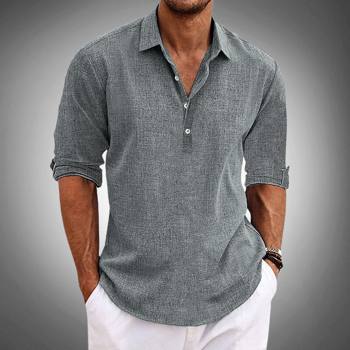 Leonardo™ - Classic linen shirt