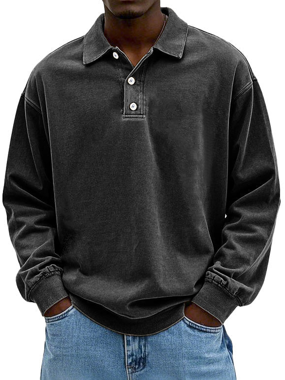 Edgar | Long-Sleeved Polo Shirt