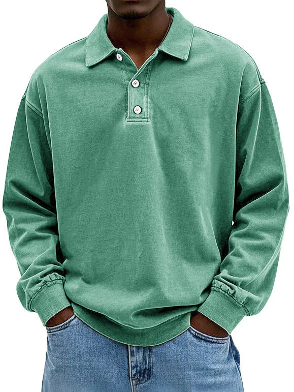 Edgar | Long-Sleeved Polo Shirt