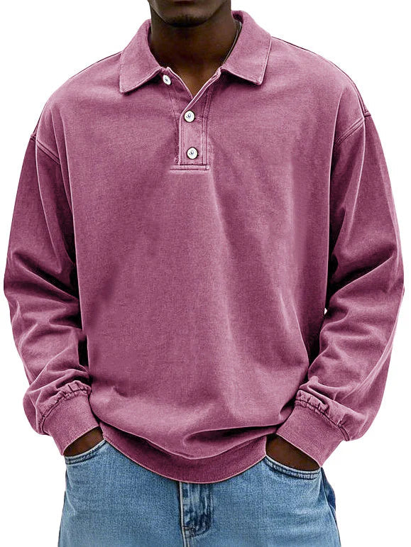 Edgar | Long-Sleeved Polo Shirt